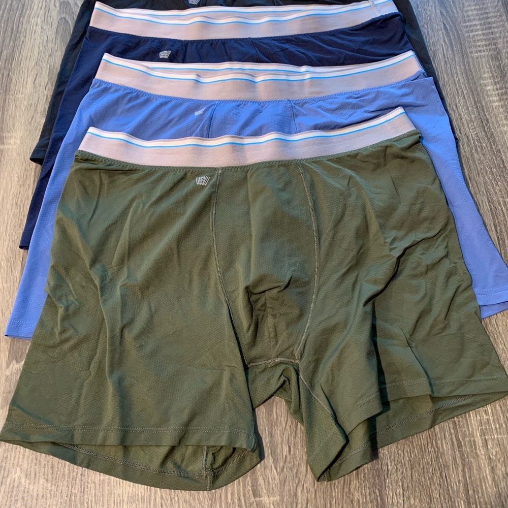 Mack Weldon XL Boxer Briefs lot of 4 pairs in excellent condition.